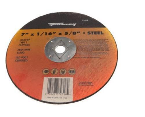 Forney 72318 Cutting Disc, 7&#034; x 1/16&#034; x 5/8&#034;