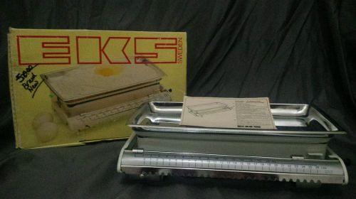 White Vintage EKS Scale original box and manual, up to 26lbs