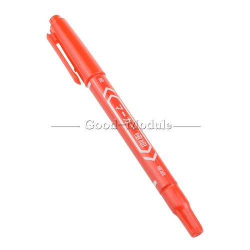 CCL Anti-etching PCB circuit board Ink Marker Double Pen For DIY PCB RED New
