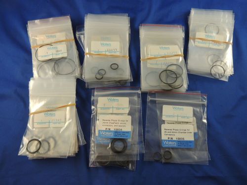 Lot of 87 Waters Millipore Filtration Systems Replacement O-Rings 7 Diff. Sizes