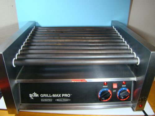 STAR GRILL MAX PRO HOT DOG ROLLER MODEL 30S 30 HOT DOG CAPACITY