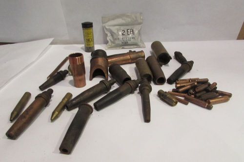 WELDING NOZZEL AND CUTTING TORCH---MISC. LOT