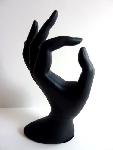 Black Hand Ring Display Stand