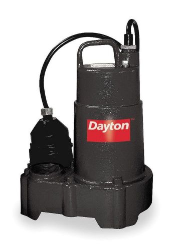 3/4 hp submersible sump pump, diaphragm switch type, cast iron base !plt7! for sale