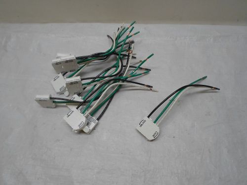 Pack of 10: LEVITON MSTWL-A Right Angle Recep Wiring Module, Lev-Lok