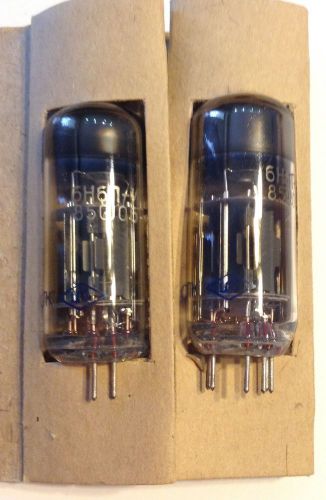 2 pcs 6N6P-E 6N6P-I ECC99 E182CC Double triode MADE IN USSR. NOS