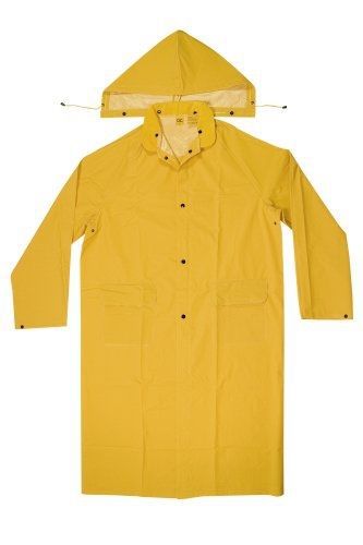 Clc rain wear r105m .35 mm pvc trench coat - medium for sale