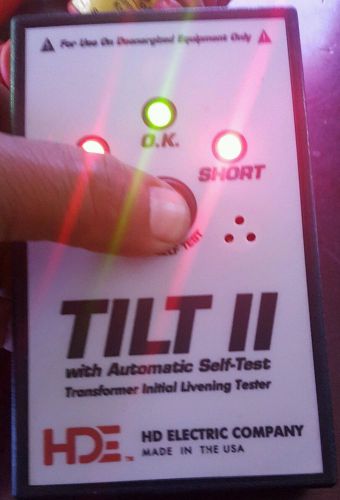 HD TILT II TRANSFORMER TESTER