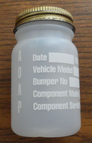 3 oz. oil sample bottle w/cap 8125-01-082-9697 lot of 11 for sale