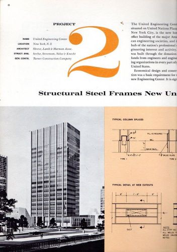 vtg 1965 AISC building architecture design construction manual engineering plans