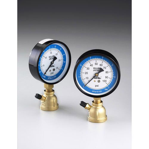 Yellow jacket 78086 3-1/2&#034; test unit 0-100 3/4&#034; pipe for sale