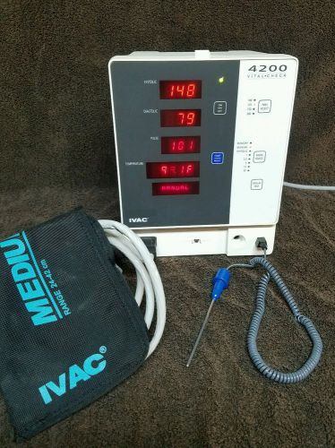 Ivac 4200 vital check (complete)