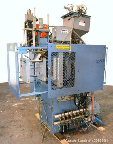 Used- rocheleau continuous extrusion blow molding machine, model r7c. 5-ton shut for sale