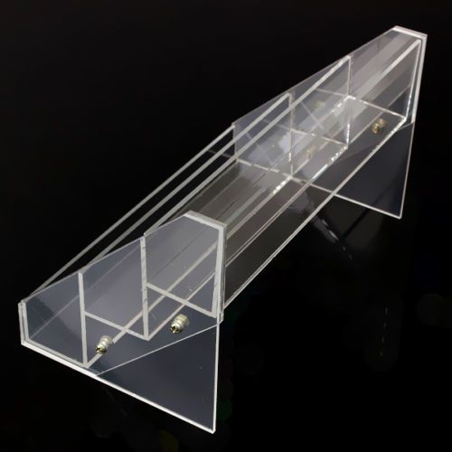 3 Tier Clear Acrylic Display Stand Large Nail Polish Cosmetic Makeup case