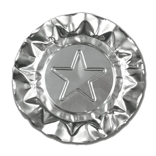 Royal Silver Star Disposable Aluminum Ashtrays, Package of 1,000, LA201P