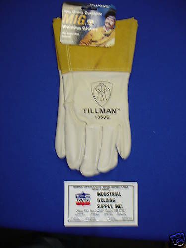 Tillman 1350s mig gloves small top grain cowhide for sale
