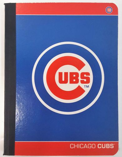 Chicago Cubs 100 Sheet School Notebook