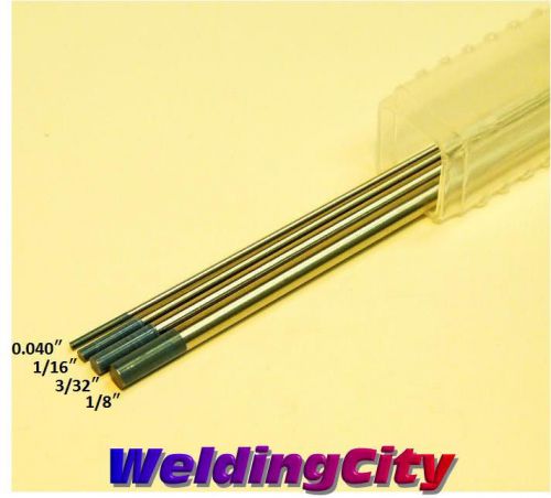 Weldingcity 4-pk 2.0% lanthanated (blue) assorted 040-1/8x7 tig tungsten rods for sale