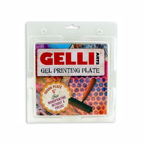 Gelli Arts Gel Printing Plate- 6in Round