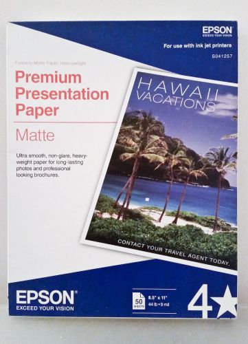 Epson Premium Presentation Paper - Matte