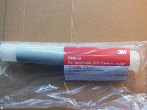 10 count  3M 8447-8 Cold Shrink Connector Insulator Range .48&#034; -.95&#034; 1000 volts