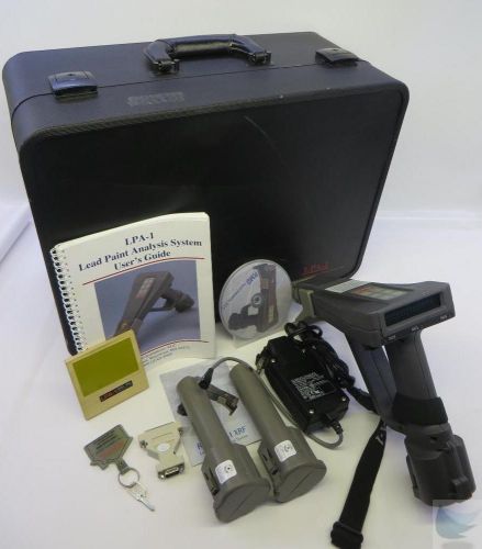 Rmd instruments lpa-1 lead paint analysis system w/ batteries case &amp; charger for sale