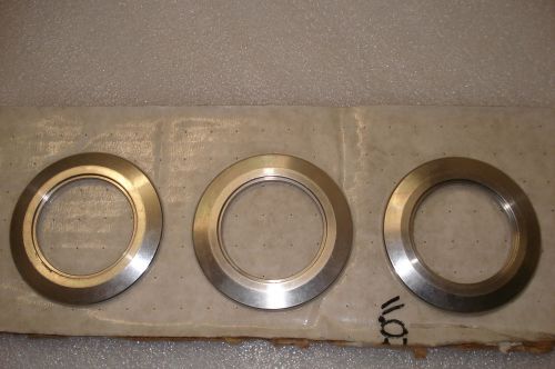 New 3 kurt j. lesker qf40-050-sbb flange, bored blank for sale