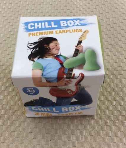 Innerpeace Ventures Chill Box Ear Plugs, 19 pairs *OPEN BOX*