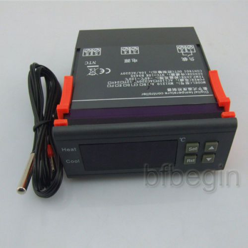 Temperature lcd thermostat switch relay incubation control 110v 220v 240v  new for sale