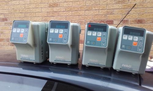 IVAC INFUSION PUMPS.BATTRIES DOWN 3 WORK ONE FOR SPARES