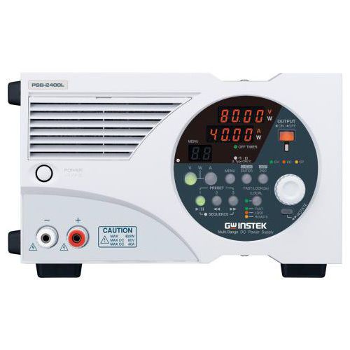 Instek PSB-2800L Programmable DC power supply, 80V/80A/400W