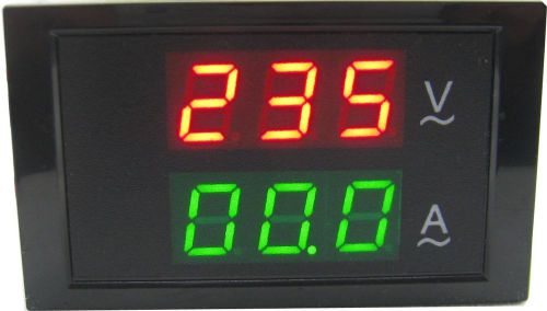 Yeeco 110V/220V 80V-300V/50A Digital AC Current Voltage Meter Volt amp Ammete...
