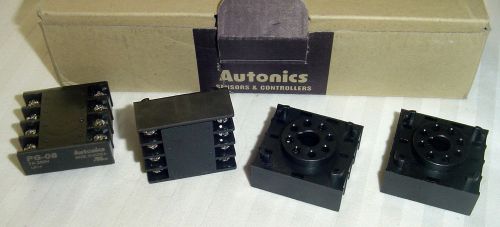 New~qty (40) autonics pg-08 sockets 8 pin reverse terminal, for panel mounting for sale