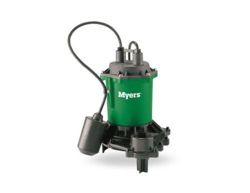 Myers me40ac-11 submersible sump, effluent &amp; sewage pump, 4/10 hp 115v  20&#039; cord for sale