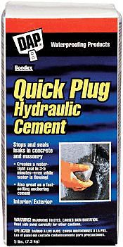 HYDRAULIC CEMENT,10# QUIK PLUG