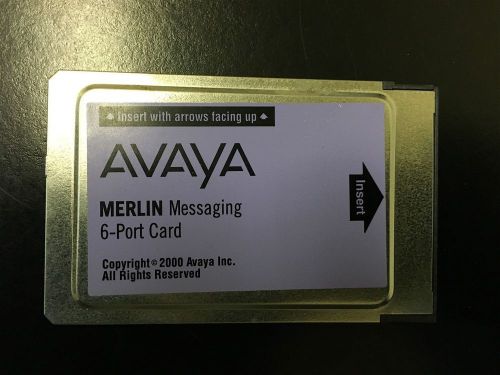Lucent Avaya 6 Port Merlin Messaging VM Card - Reburbished
