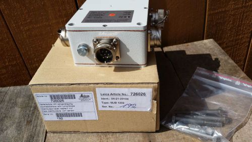 Leica Geosystems Power Supply Box MJB-1202, 726026, MC1200