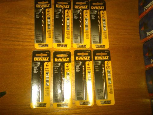 8 DEWALT DRILL BITS