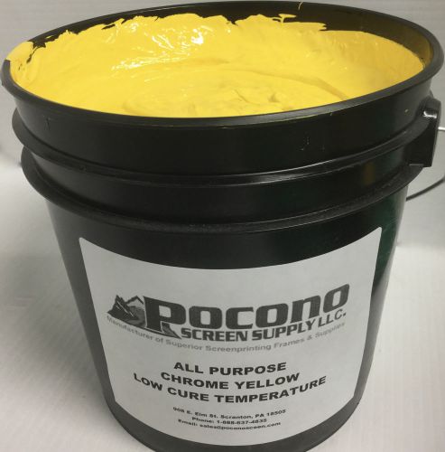 All Purpose Chrome Yellow Low Cure Temperature Ink (Gallon)