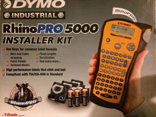 Dymo RhinoPro5000 Installer Kit Bundle