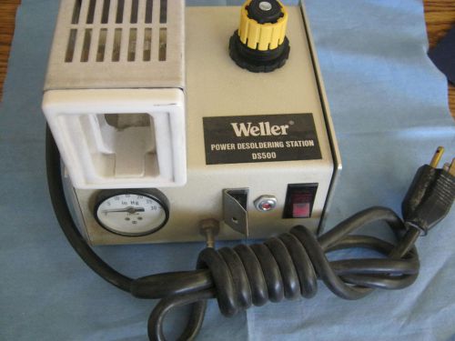 Weller DS500 Power Desoldering Station.   Power Ok.  Broken Emergency Switch &lt;