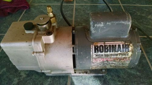 Robinair vacuum pump 4.5 cfm for sale