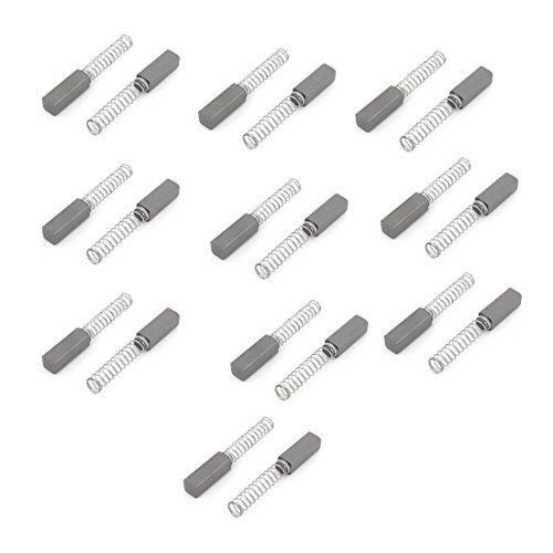 10Pairs 12mm x 4mm x 4mm Spring Type Carbon Brushes for Electric Drill