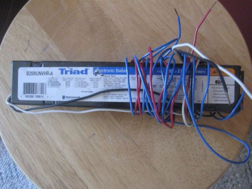 B259iunvhp-a universal triad electronic ballast for sale