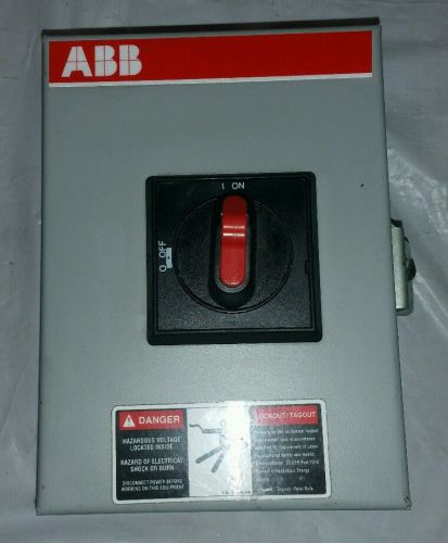 *NEW* ABB Enclosed Disconnect Switch NF321-3PBJC