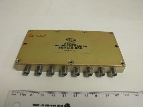 MECA 808-2-3.000 8-way Power Divider / Combiner 2 - 4GHz