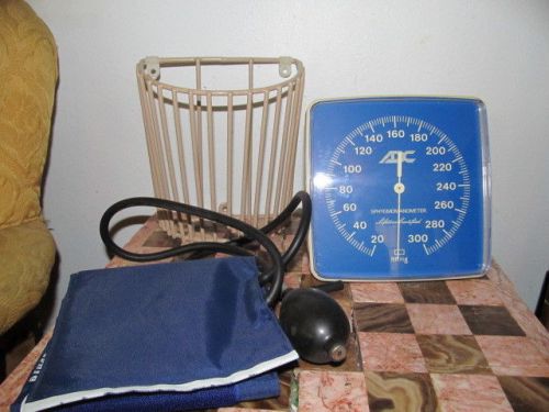 ADC Sphygmomanometer, Wall Mount with Cuff and Basket