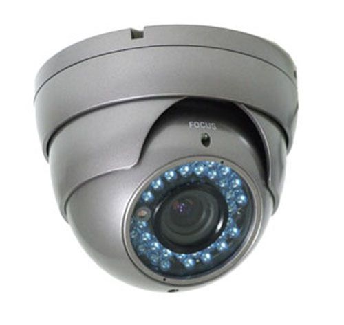 Outdoor infrared varifocal armor dome camera for sale