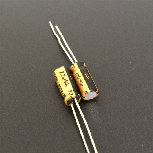 50pcs 50V2.2uf 50V Nichicon FG Muse capacitor 5x11mm FineGold for Audio