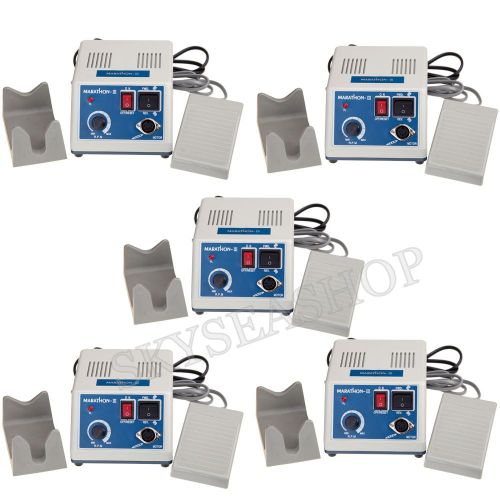 5 Sets Dental Lab Marathon N3 Micromotor Polisher Polishing Machine 35K RPM